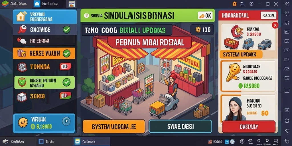 Gambar karakter yang beragam dan unik.