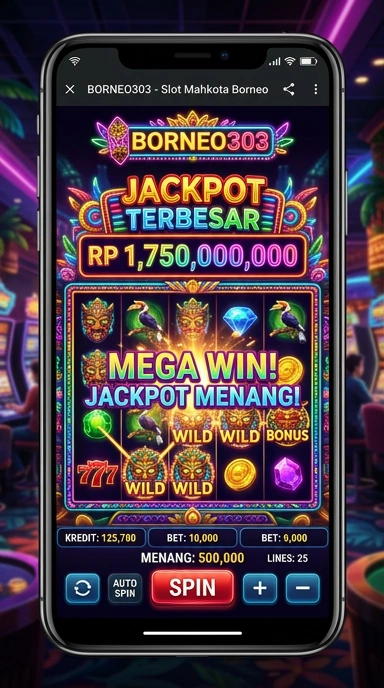 borneo303 — menu pengaturan